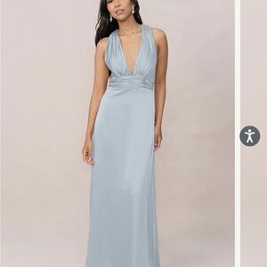 Revelry Sky Blue bridesmaid Dress